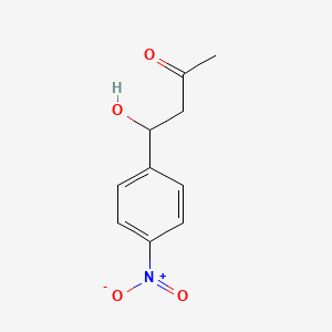 molecular formula C10H11NO4 B1623828 4-Hydroxy-4-(4-nitrophenyl)butan-2-one CAS No. 57548-40-0