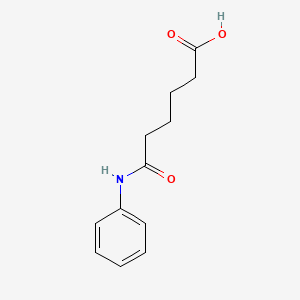 molecular formula C12H15NO3 B1623840 Adipanilic acid CAS No. 34413-03-1