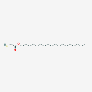molecular formula C20H40O2S B162388 硬脂酸硫醇酸酯 CAS No. 10220-46-9