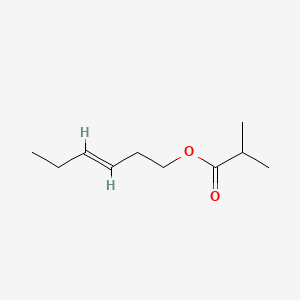 molecular formula C10H18O2 B1623880 3-Hexenyl isobutyrate CAS No. 84682-20-2