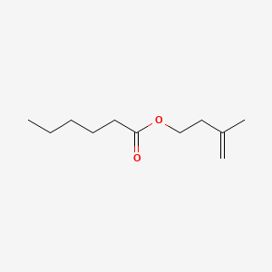 molecular formula C11H20O2 B1623884 3-Methyl-3-butenyl hexanoate CAS No. 53655-22-4