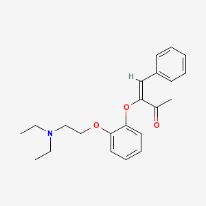 molecular formula C22H27NO3 B1623886 Zocainone CAS No. 68876-74-4