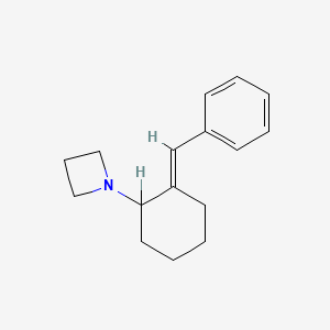 molecular formula C16H21N B1623888 Tazadolene CAS No. 87936-75-2