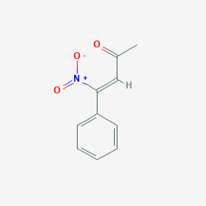 molecular formula C10H9NO3 B1623889 (Z)-4-苯基-3-硝基-3-丁烯-2-酮 CAS No. 55902-35-7