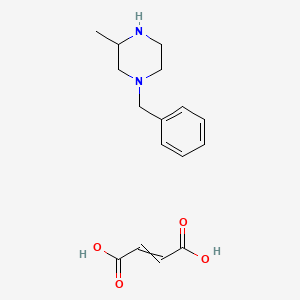 molecular formula C16H22N2O4 B1623914 1-Benzyl-3-methyl-piperazine monofumarate CAS No. 290313-44-9