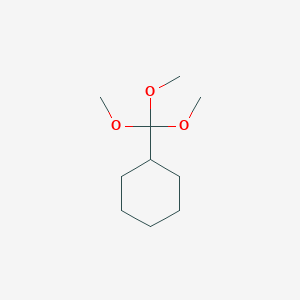 molecular formula C10H20O3 B1623916 Trimethoxymethyl-cyclohexane CAS No. 51354-80-4