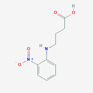 molecular formula C10H12N2O4 B1623924 4-[(2-nitrophenyl)amino]butanoic Acid CAS No. 56636-90-9
