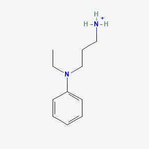 B1623929 N-(3-aminopropyl)-N-ethyl-N-phenylamine CAS No. 53606-48-7