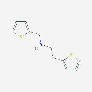 molecular formula C11H13NS2 B1623935 N-(2-thien-2-ylethyl)-N-(thien-2-ylmethyl)amine CAS No. 86052-56-4