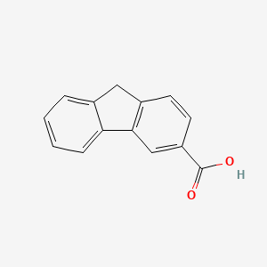 molecular formula C14H10O2 B1623937 9H-fluorene-3-carboxylic Acid CAS No. 92151-76-3