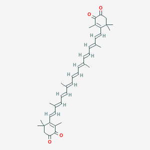 molecular formula C40H48O4 B162394 虾青素 CAS No. 514-76-1