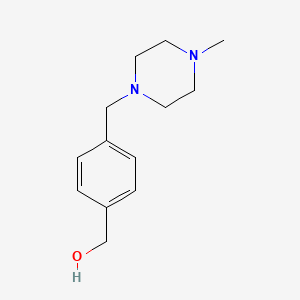 molecular formula C13H20N2O B1623940 {4-[(4-Methylpiperazin-1-yl)methyl]phenyl}methanol CAS No. 622381-65-1