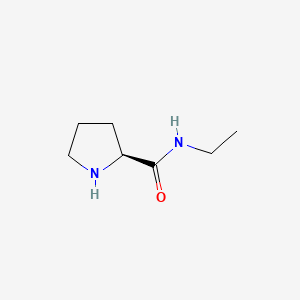 molecular formula C7H14N2O B1623949 L-Proline ethylamide CAS No. 55446-83-8