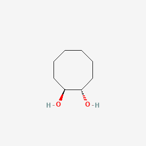 molecular formula C8H16O2 B1623957 (1S,2S)-cyclooctane-1,2-diol CAS No. 20480-40-4