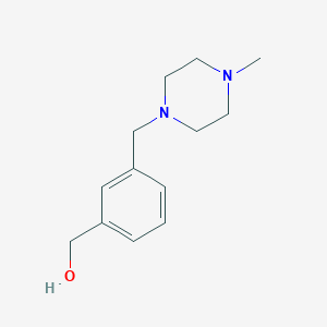 B1623960 {3-[(4-Methylpiperazin-1-yl)methyl]phenyl}methanol CAS No. 622381-66-2