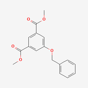 molecular formula C17H16O5 B1623961 5-苄氧基邻苯二甲酸二甲酯 CAS No. 53478-04-9