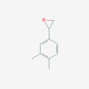 molecular formula C10H12O B162398 3,4-二甲基苯乙烯氧化物 CAS No. 1855-36-3
