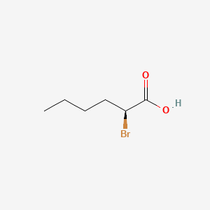 molecular formula C6H11BrO2 B1623999 (S)-2-Bromohexanoic acid CAS No. 91423-84-6