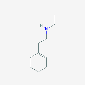 molecular formula C10H19N B1624012 (2-Cyclohex-1-EN-1-ylethyl)ethylamine CAS No. 356530-87-5