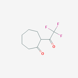 molecular formula C9H11F3O2 B1624017 2-(三氟乙酰基)环庚酮 CAS No. 82726-77-0