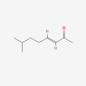 molecular formula C9H16O B1624029 7-甲基-3-辛烯-2-酮 CAS No. 33046-81-0