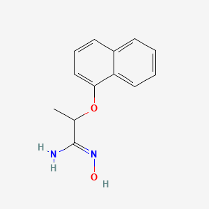 molecular formula C13H14N2O2 B1624046 Naprodoxime CAS No. 57925-64-1