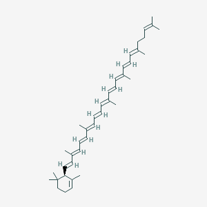 molecular formula C40H56 B162405 δ-胡萝卜素 CAS No. 31063-33-9