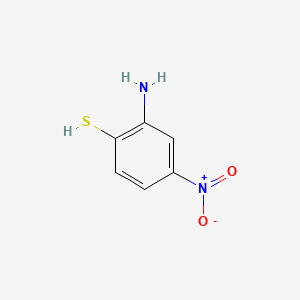 molecular formula C6H6N2O2S B1624054 2-Amino-4-nitrobenzenethiol CAS No. 7686-29-5