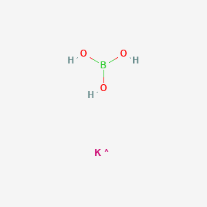 molecular formula BH3KO3 B1624055 Potassium orthoborate CAS No. 20786-60-1