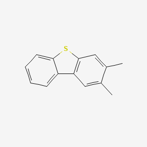 molecular formula C14H12S B1624059 2,3-Dimethyldibenzothiophene CAS No. 31317-17-6