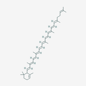 molecular formula C40 H56 B162408 ε,ψ-胡萝卜素 CAS No. 472-92-4
