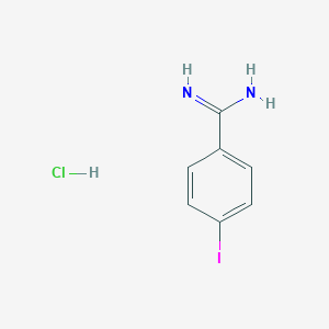 B162409 4-Iodo-benzamidine hydrochloride CAS No. 134322-01-3