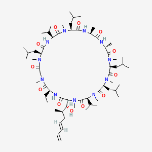 molecular formula C63H111N11O12 B1624091 沃克雷司 CAS No. 515814-00-3