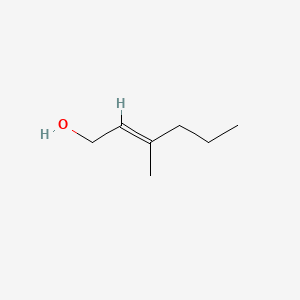 molecular formula C7H14O B1624107 2-Hexen-1-ol, 3-methyl-, (E)- CAS No. 30801-96-8