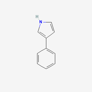 molecular formula C10H9N B1624110 3-苯基-1H-吡咯 CAS No. 27649-43-0