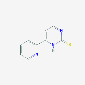 4-(2-Pyridinyl)pyrimidine-2-thiol