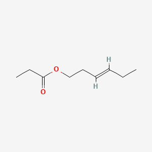 molecular formula C9H16O2 B1624115 (E)-Hex-3-enyl propionate CAS No. 53398-81-5