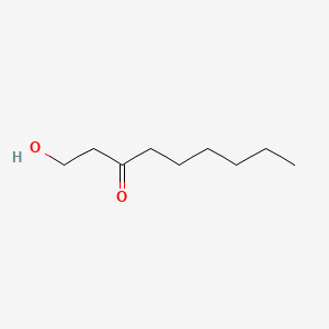 molecular formula C9H18O2 B1624121 1-Hydroxynonan-3-one CAS No. 67801-46-1