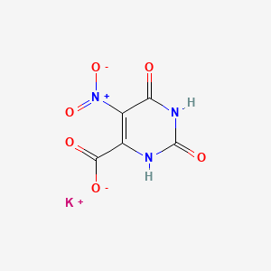 molecular formula C5H2KN3O6 B1624132 Nitroorotic acid, potassium salt CAS No. 65717-13-7