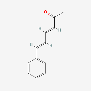 molecular formula C12H12O B1624138 6-Phenylhexa-3,5-dien-2-one CAS No. 4173-44-8