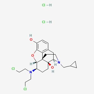 B1624144 Chlornaltrexamine dihydrochloride CAS No. 67025-98-3