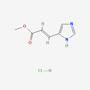 B1624145 Methyl (E)-3-(1H-imidazol-4-yl)acrylate monohydrochloride CAS No. 54260-89-8
