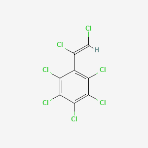 B1624154 cis-Heptachlorostyrene CAS No. 29086-39-3