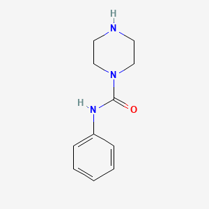 molecular formula C11H15N3O B1624162 N-苯基哌嗪-1-甲酰胺 CAS No. 115994-87-1