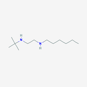 molecular formula C12H28N2 B1624171 N'-tert-butyl-N-hexylethane-1,2-diamine CAS No. 886500-88-5