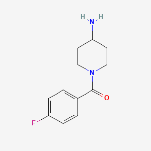 (4-Amino-piperidin-1-yl)-(4-fluoro-phenyl)-methanone