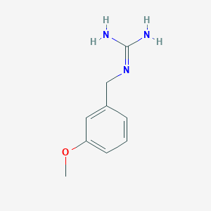 molecular formula C9H13N3O B1624182 N-(3-Methoxy-benzyl)-guanidine CAS No. 46228-51-7