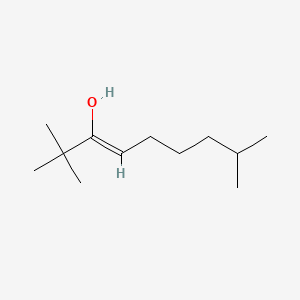molecular formula C12H24O B1624185 Nonen-3-ol, 2,2,8-trimethyl- CAS No. 93882-22-5
