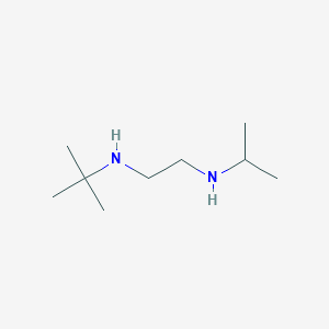 molecular formula C9H22N2 B1624221 N'-tert-butyl-N-propan-2-ylethane-1,2-diamine CAS No. 90723-11-8