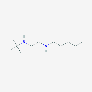 molecular formula C11H26N2 B1624232 N'-tert-butyl-N-pentylethane-1,2-diamine CAS No. 886500-84-1